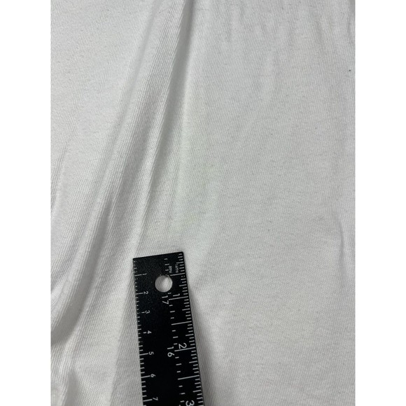 PINK‎ by VICTORIA SECRET Womans XS 1/2Sleeve TShirt White&Pink Logo Round Neck - Picture 4 of 6